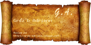 Gréb Adrienn névjegykártya