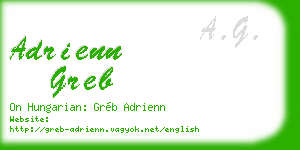 adrienn greb business card